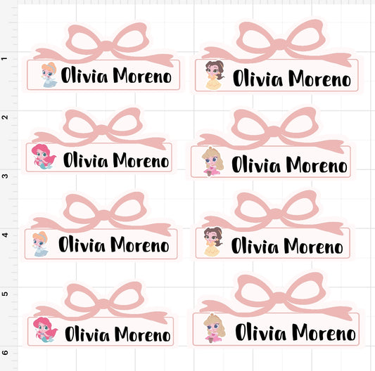 Name Label Sticker waterproof